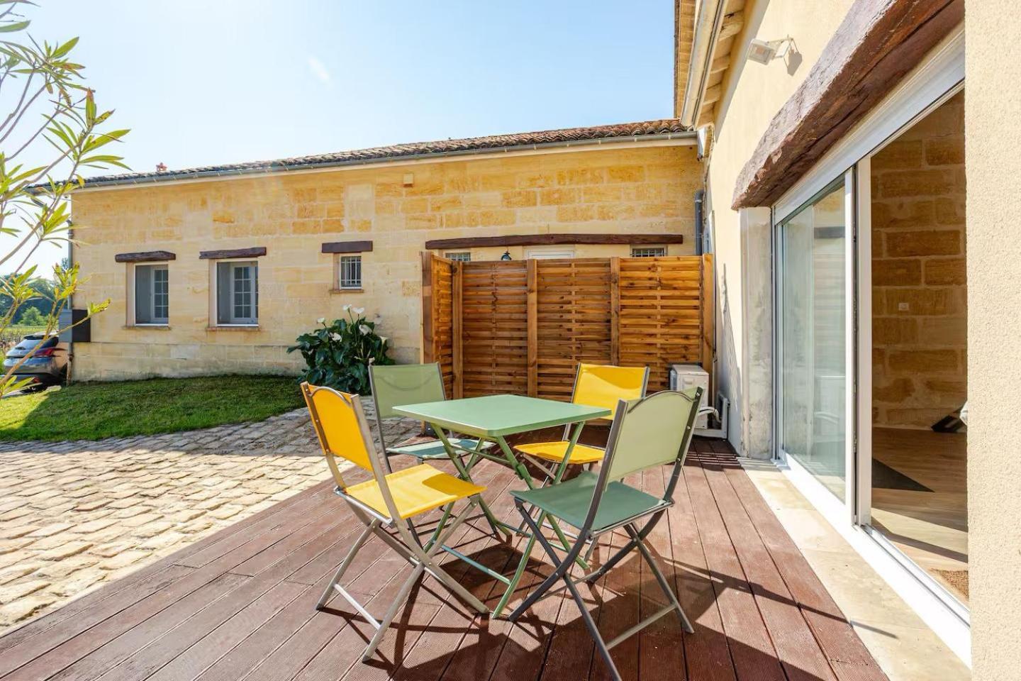 Guesthouse Les Maurins Saint-Sulpice-de-Faleyrens Eksteriør billede